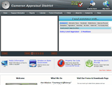 Tablet Screenshot of cameroncad.org